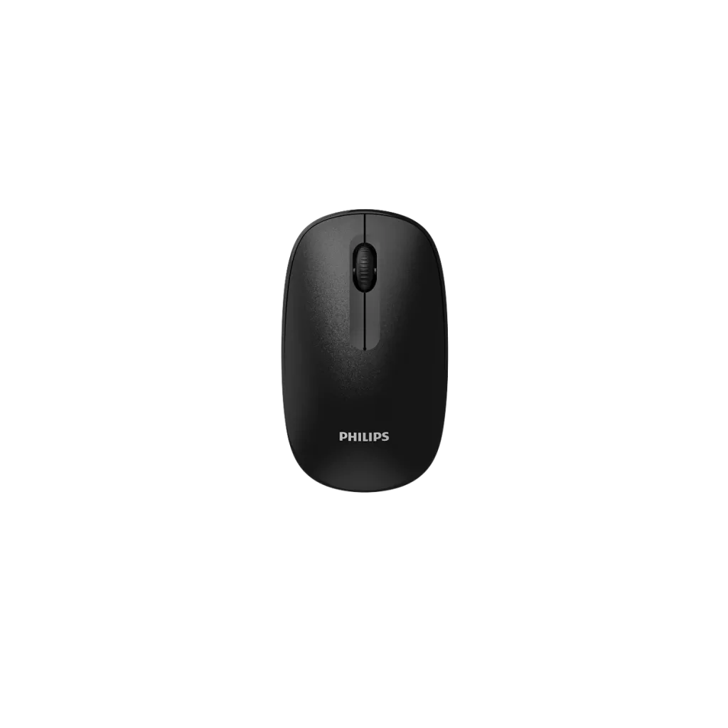 PHILIPS SPK7318B, Siyah, USB Nano 2,4Gh Kablosuz, 1600dpi, Optic, Sessiz Click, 3 Tuşlu, Mouse