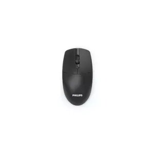 PHILIPS SPK7347B, Siyah, USB Nano 2,4Gh Kablosuz, 1200dpi, Optic, 3 Tuşlu, Sessiz Click, Mouse