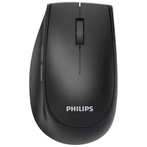 PHILIPS SPK7627B, Siyah, USB Nano 2,4Gh ve Bluetooth Kablosuz, 1600dpi, Optic, 5 Tuşlu, Şarj Edilebilir, Sessiz Click, Mouse