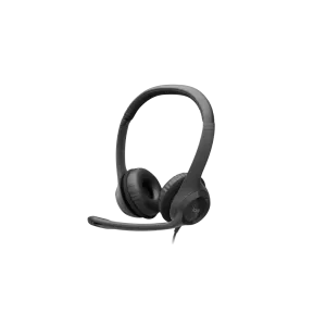 LOGITECH H390 USB Mikrofonlu Kulaklık Siyah Headset 981-000406