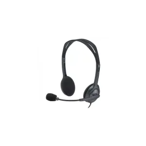 LOGITECH H111 Stereo 3.5mm Jack Gri Mikrofonlu Kulaklık 981-000593