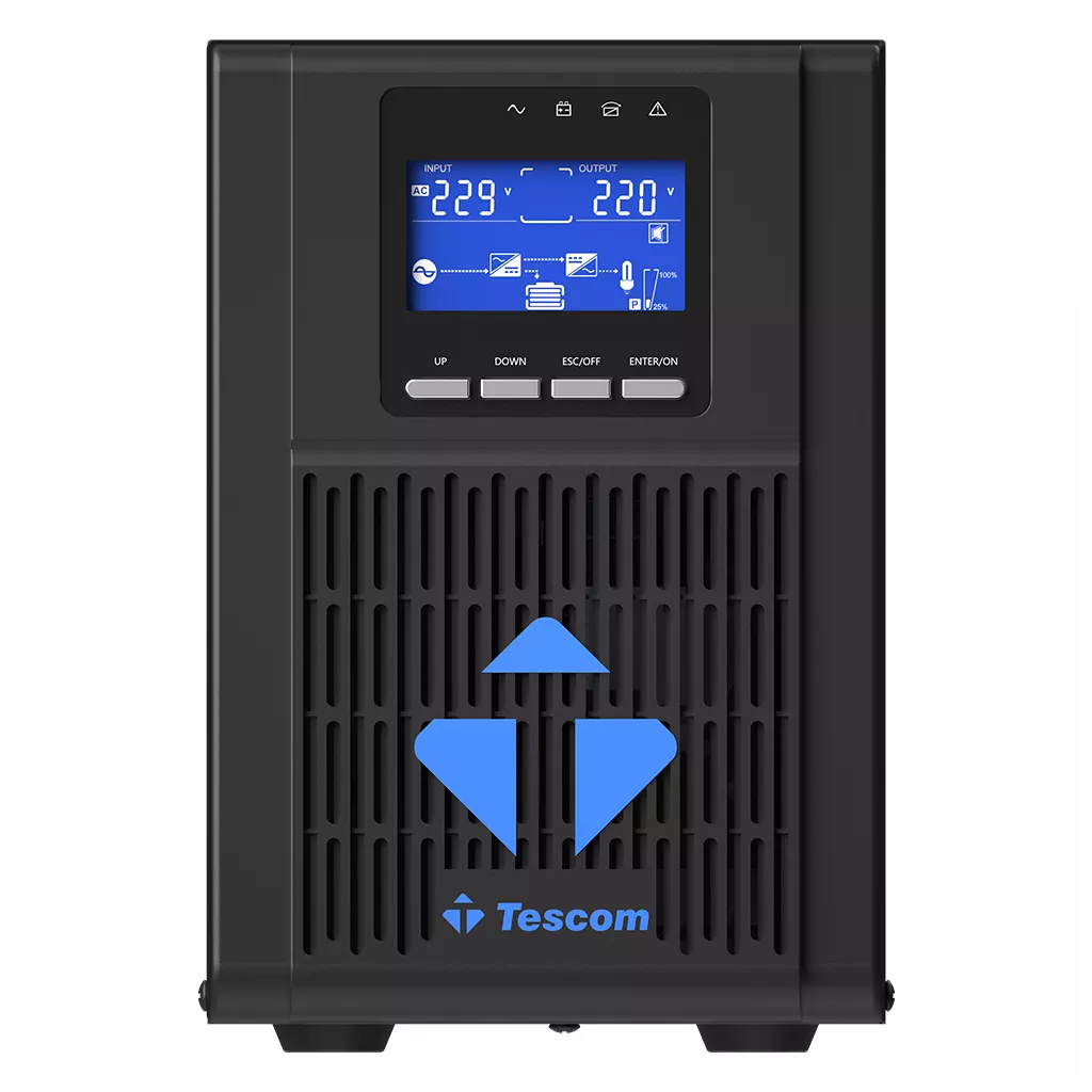 TESCOM 1kva NEOLINE 1/1 Online Ups 12v 9amper