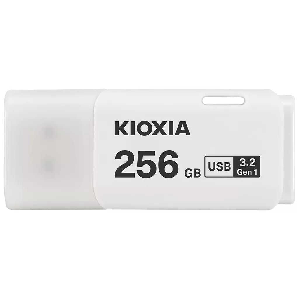 KIOXIA U301W 256GB USB 3.2 Gen1 TransMemory Flash Disk (Beyaz)
