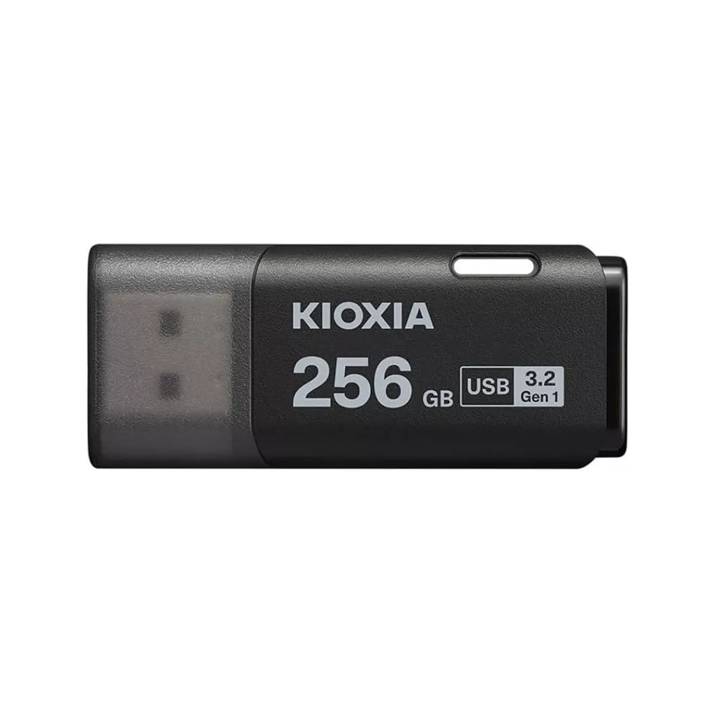 KIOXIA U301K 256GB USB 3.2 Gen1 TransMemory Flash Disk (Siyah)