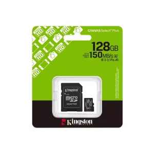 KINGSTON 128GB Micro SD Kart Canvas Select Plus SDCS3/128GB