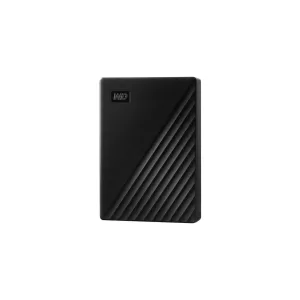 WD WDBPKJ0040BBK-WESN, MyPassport 4TB 2,5"  USB3.2, Taşınabilir, Harici HDD, Siyah, (Türkiye Distribütörü Garantili)