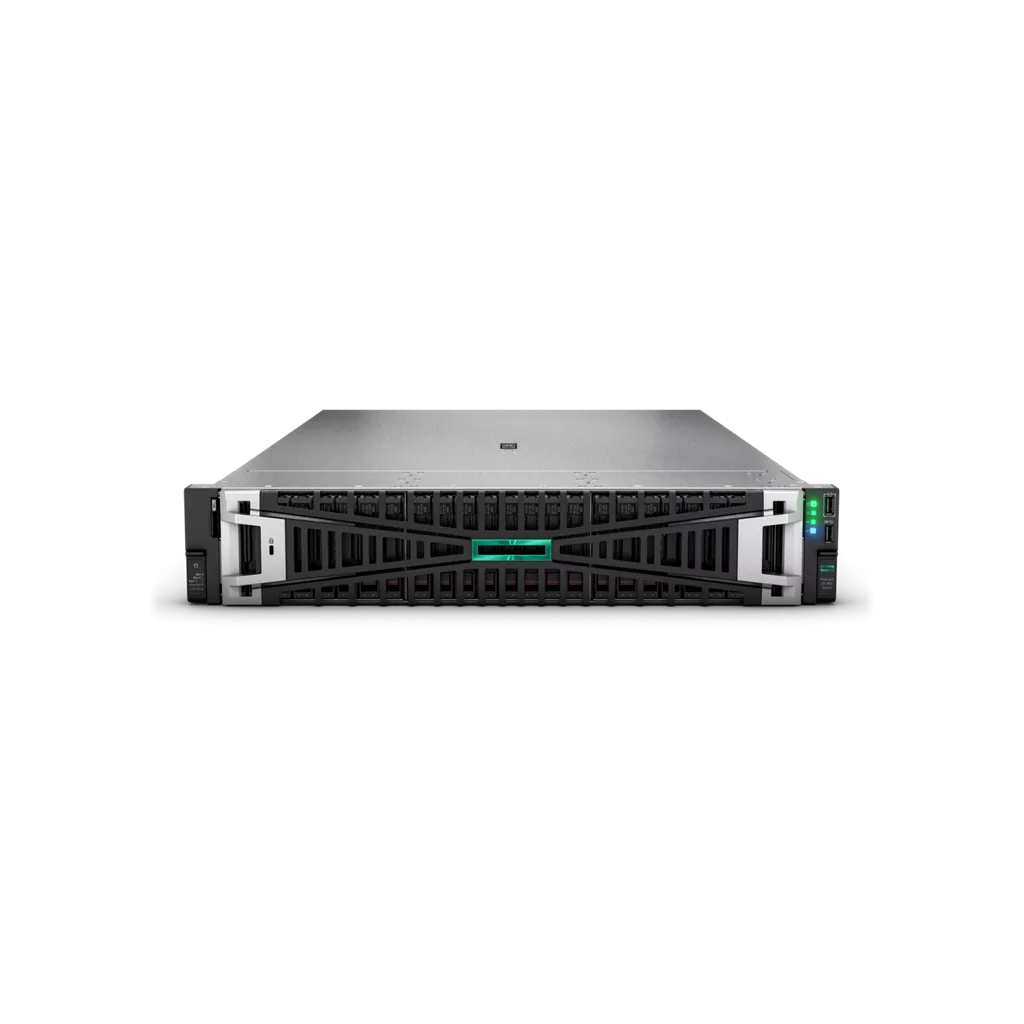 HPE DL380 GEN11 SILVER 4510 P71674-425 64GB DDR5 RDIMM-2X960GB SSD-2x1000w 2U Rack Sunucu