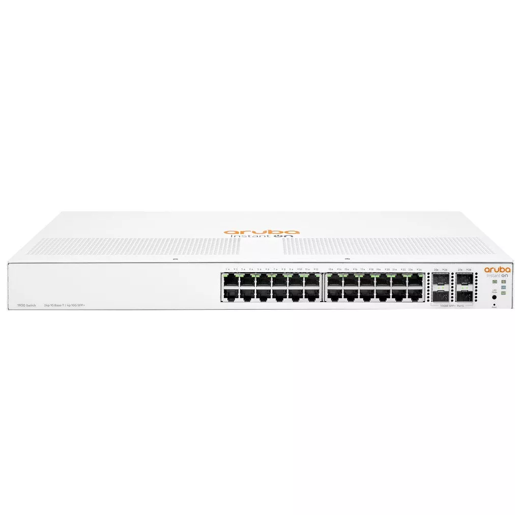 ARUBA 24port 4-SFP+ Gigabit Yönetilebilir Switch Instant 1930-24G JL682A
