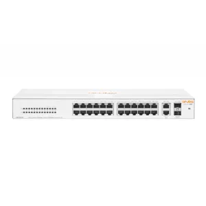 HP Aruba Instant On, R8R50A, 1430-24G, 24Port, GigaBit, 2 Port GigaBit SFP, Yönetilemez,Masaüstü Switch