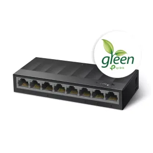 TP-LINK LS1008G 8 PORT 10/100/1000 YONETILEMEZ DESKTOP SWITCH PLASTİK KASA