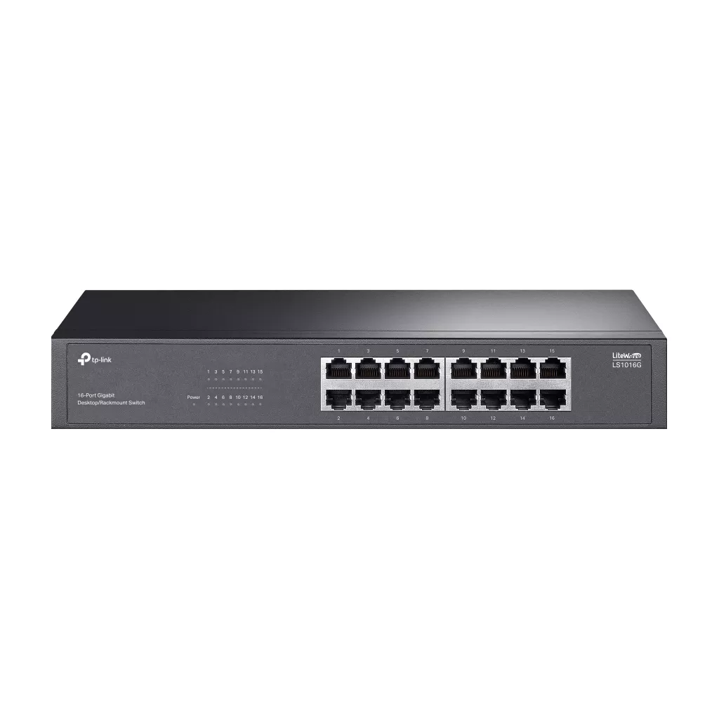 TP-LINK 16port Gigabit Yönetilemez Switch LS1016G