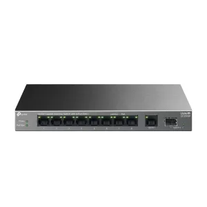 TP-LINK LS1210GP 10 PORT 10/100/1000 8 PORT POE+ YONETILEMEZ DESKTOP SWITCH METAL KASA