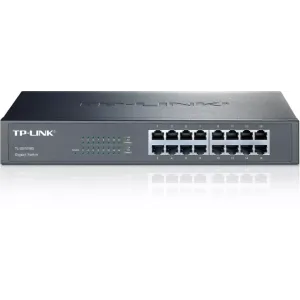 TP-LINK TL-SG1016D 16 PORT 10/100/1000 YONETILEMEZ RACK MOUNT SWITCH