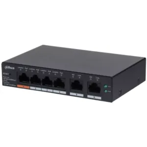 DAHUA 4port PoE 60w 1-Uplink Gigabit Cloud yönetilebilir Switch CS4006-4GT-60