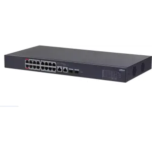 DAHUA 16port PoE 135w 2-SFP 2-Uplink Gigabit Cloud Cloud Yönetilebilir Switch CS4220-16GT-135