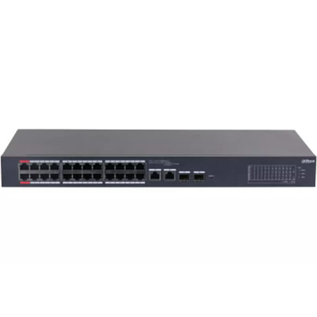 DAHUA 24port CS4226-24ET-240 10/100 2-SFP 240W Cloud PoE Switch