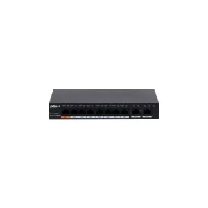 DAHUA 8port PoE 90w 2-Uplink Gigabit Yönetilemez Switch PFS3010-8GT-96
