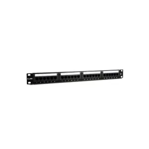 S-LINK SL-F624 Cat6 Patch Panel, 24-Port, UTP, 1U