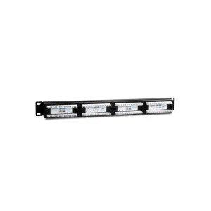 S-LINK SL-F624 Cat6 Patch Panel, 24-Port, UTP, 1U