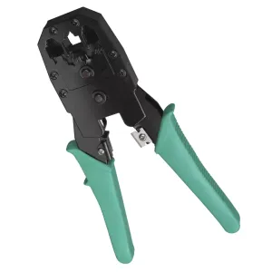 S-LINK SL-315 RJ12,RJ45 Kablo Sıkma Pensesi Yeşil