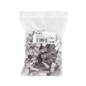 S-LINK SL-COB24P, RJ45, Yeni Nesil JAC, UTP, CAT6, Metal (100lü PAKET)
