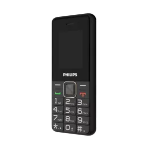 PHILIPS Xenium E6105, 128Mb, Siyah, 48Mb Ram, 1,77inc Ekran, 4G Çift Sim Desteği, FM Radyo, 1000mAh Pil, Türkiye KVK Garantili