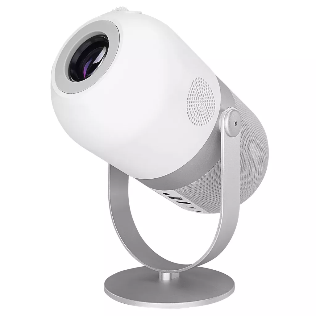 EVEREST PJ09, Beyaz, 4500 Lümen, 1280X720, 1xType-C, 1xHDMI, 1xUSB, WiFi, Bluetooth, 50.000 Saat Led Ömrü, 3W Speaker, Android 9.0, FULL HD Projeksiyon Cihazı