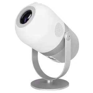 EVEREST PJ09, Beyaz, 4500 Lümen, 1280X720, 1xType-C, 1xHDMI, 1xUSB, WiFi, Bluetooth, 50.000 Saat Led Ömrü, 3W Speaker, Android 9.0, FULL HD Projeksiyon Cihazı