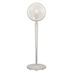 EVEREST FAN12, KREM, DynaBreeze, 3 Kademeli Hız, 3 Kanat Pervane ve Çerçeve, Çift Motorlu 70W, Otomatik Salınım, Yükseklik Ayarlı Vantilatör