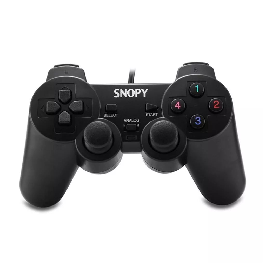 SNOPY SG-401, USB/PC/PS3, 1.8mt Kablolu, Çift Titreşimli, GAMEPAD