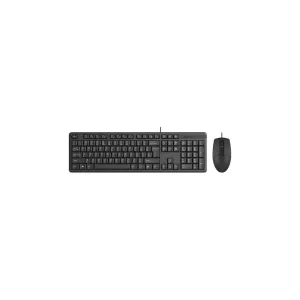 A4 TECH KR-3330S USB MULTİMEDYA SİYAH SESSİZ Q KLAVYE+MOUSE