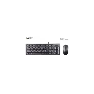 A4TECH KR-9276 Kablolu USB Q Trk Siyah Klavye - Mouse Set