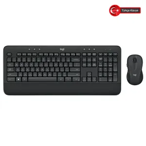 LOGITECH MK540 Kablosuz Q Trk Siyah Klavye - Mouse Set (920-008687)