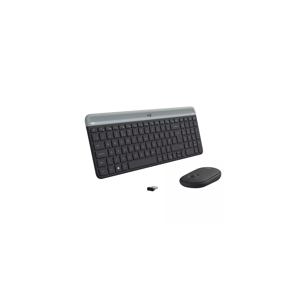 LOGITECH MK470 Kablosuz Q Trk Siyah Klavye - Mouse Set (920-009435)