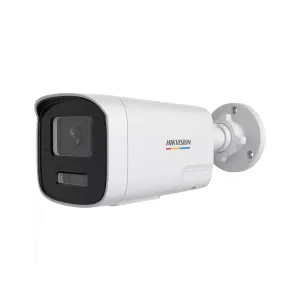 HIKVISION DS-2CD1T47G2H-LIUF/SL 4Mpix, 2,8mm  Lens, H265+,50Mt Gece Görüşü, Colorvu, SD Kart,Dahili Mikrofon, PoE, Bullet IP Kamera