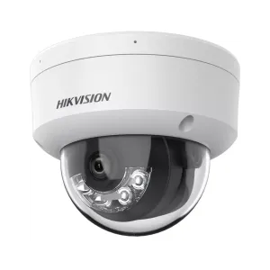 HIKVISION DS-2CD1121G2-LIUF 2MP 2.8MM 20MT DAHİLİ SESLİ H.265 IP67 - IK08 SMART HYBRID LIGHT IP DOME KAMERA