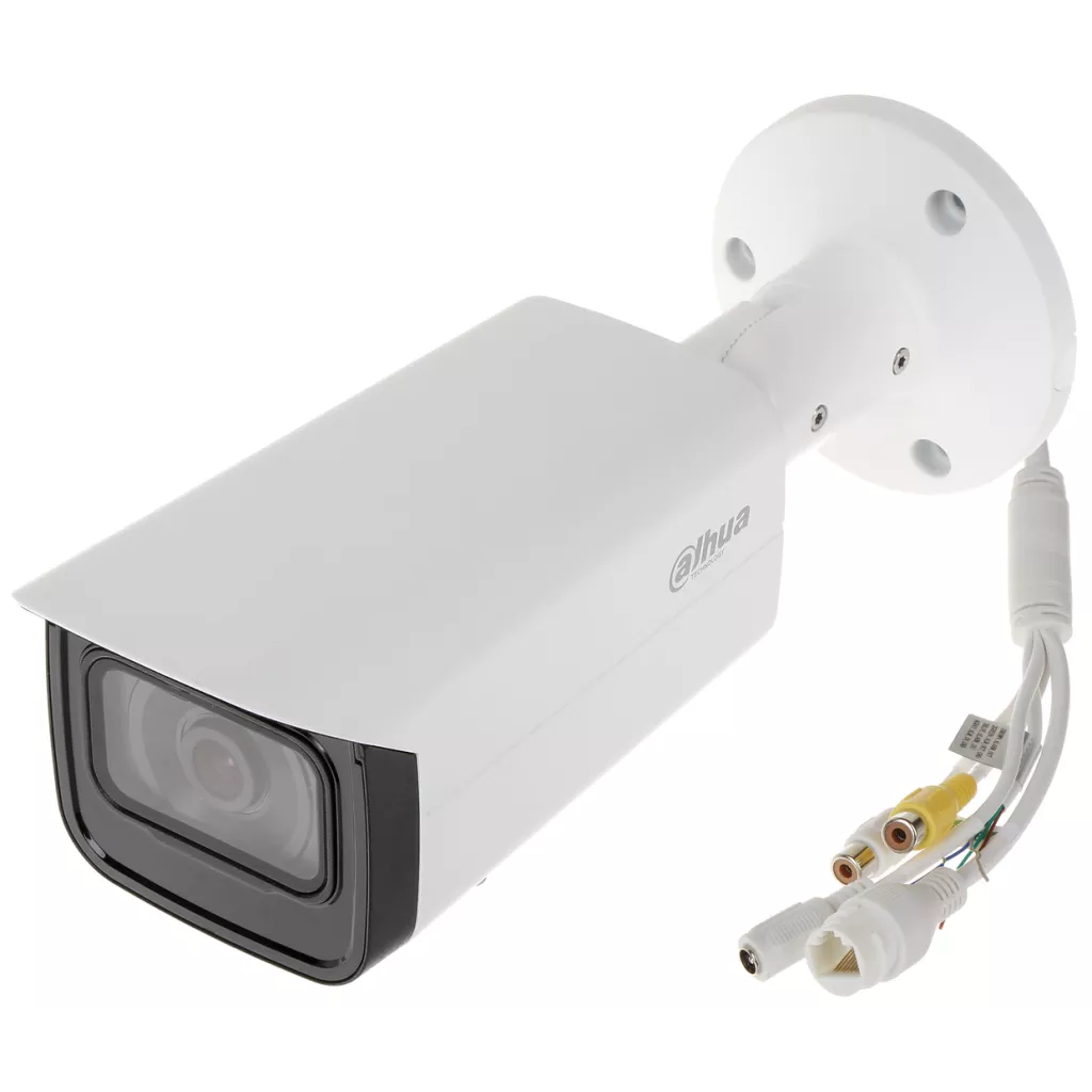 DAHUA IPC-HFW5241T-ASE,  2Mpix, 3,6mm Lens, H265+, Starlight, 80Mt Gece Görüşü,  IP67, PoE Metal Kasa Bullet IP Kamera