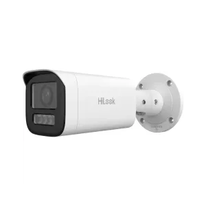 HILOOK IPC-B640HA-LZU, 4Mpix, 2,8-12mm  Motorize Lens, H265+, Dual Light, 50Mt Gece Görüşü, Dahili Mikrofon, PoE, IP67, IK10, Bullet, IP Kamera
