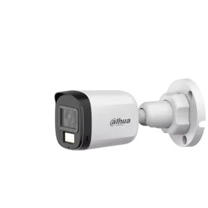 DAHUA HAC-B1A21P-U-IL-A-0360B, 2Mpix, 3.6mm Lens, 25 Mt Gece Görüşü, Smart Dual Light, Dahili Mikrofon, Bullet Kamera
