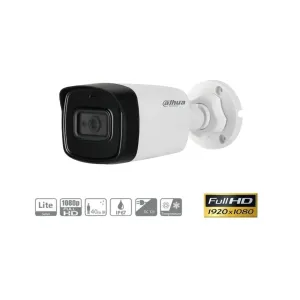 DAHUA HAC-HFW1200TLP-0360B, 2Mpix, 3.6m Lens, 40 Mt Gece Görüşü, Bullet Kamera