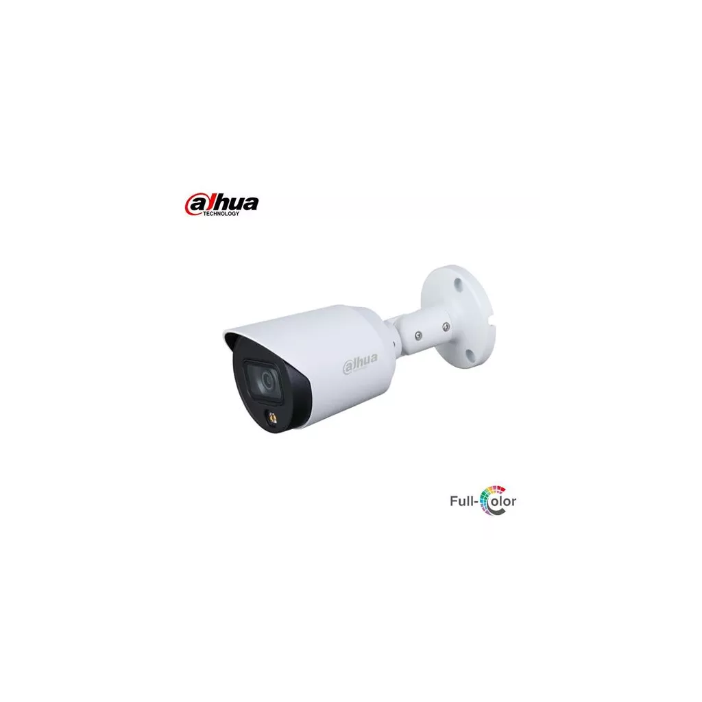 DAHUA HAC-HFW1209C-LED-0360B, 2Mpix, 3.6mm Lens, 20 Mt Gece Görüşü, Full Color, 4 IN 1, IP67, Bullet Kamera
