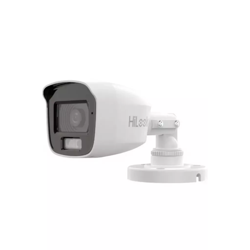 HILOOK THC-B127-LPS, 2Mpix, 2.8mm Lens, 20Mt Gece Görüşü, IP66, Dual Light, Dahili Mikrofon, Bullet Kamera