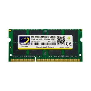 TWINMOS 8GB DDR3 1600 MHz CL11 NOTEBOOK RAM MDD3L8GB1600N 1.35volt (Low Voltage)