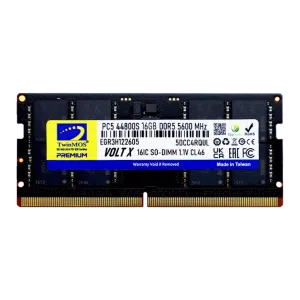 TWINMOS 16GB DDR5 5600MHZ CL46 NOTEBOOK RAM VOLT X TMD516GB5600S46