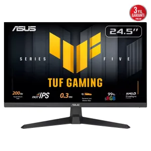 ASUS 24.5" FAST IPS TUF GAMING VG259Q5A 0.3MS 200Hz HDMI-DP Gaming Monitör (1920 X 1080)