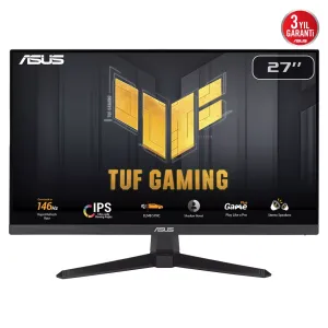ASUS TUF GAMING VG279QE5A 27" 1MS 146Hz 1920x1080 HDMI/DP VESA HOPARLÖR IPS LED GAMING MONITOR