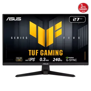 ASUS TUF GAMING VG279QM5A 27" 0.3MS 240HZ 1920x1080 2xHDMI/DP VESA MM FULL HD LED MONITOR