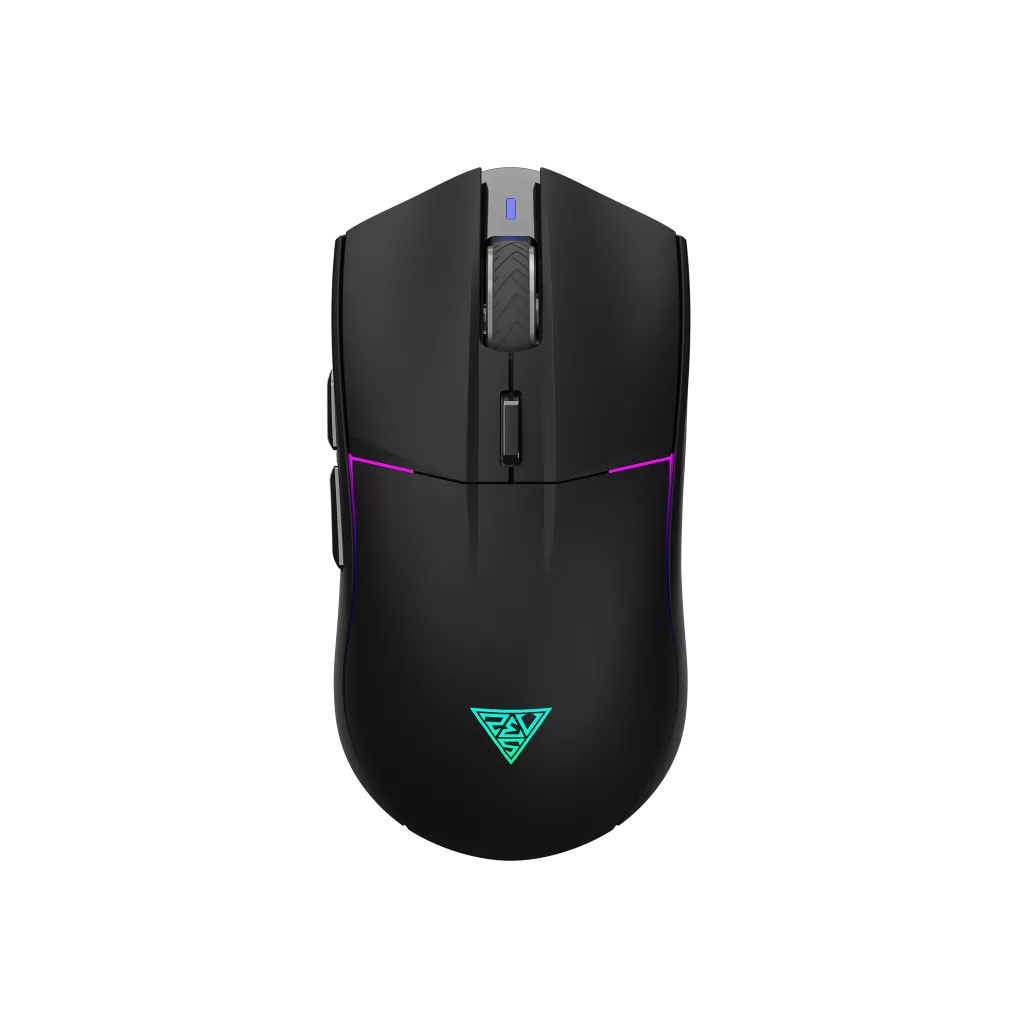 GAMDIAS HADES M3, RGB Aydınlatma, 2.4Ghz ve Bluetooth Kablosuz, 7 Programlanabilir Buton, Şarj Edilebilir, Type-C, Gaming Mouse, 10.000 DPI, Siyah
