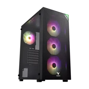 VENTO VG4200S, 750W, 80 Plus, Siyah, Temperli Cam, RGB, ATX, Tower, GAMING KASA