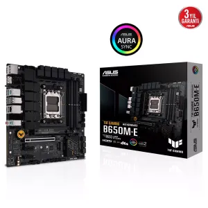 ASUS TUF GAMING B650M-E 4xDDR5 2x DP/HDMI 2xM.2 AM5 ANAKART